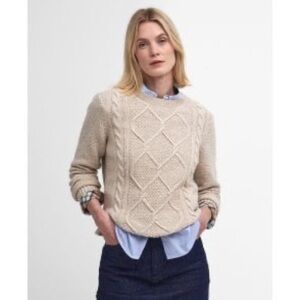 BARBOUR Ursula cable knit Jumper size 6